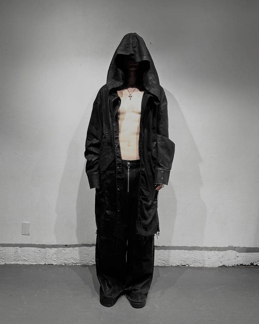 ジャケット・アウター NO MASS PROD CRYPTKEEPER DENIM COAT