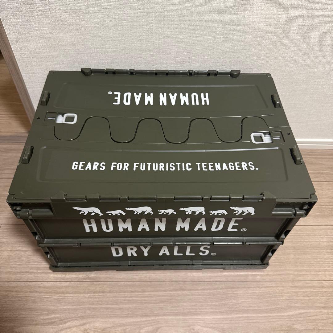 希少　HUMAN MADE コンテナ　50L オリーブ