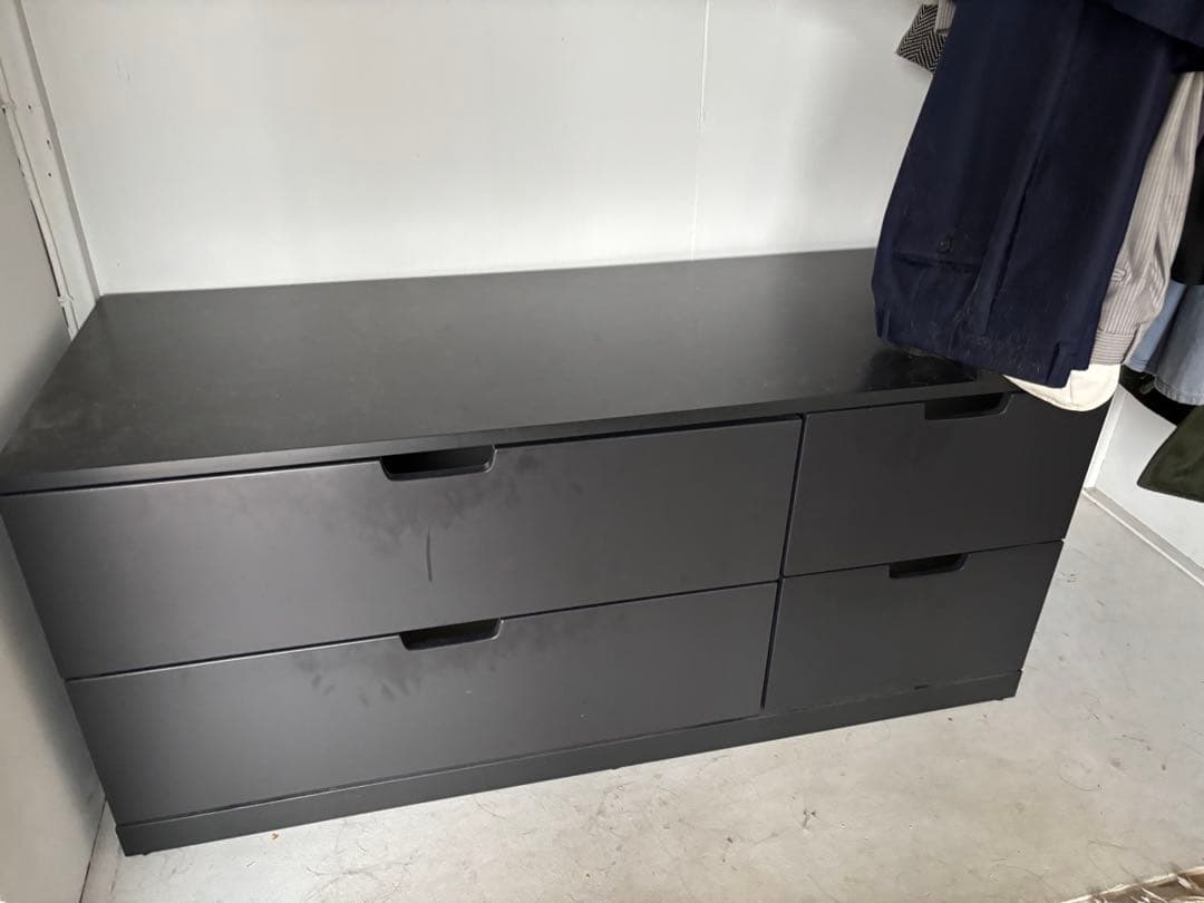 IKEA NORDLI ノールドリ　チェスト　収納　チャコール