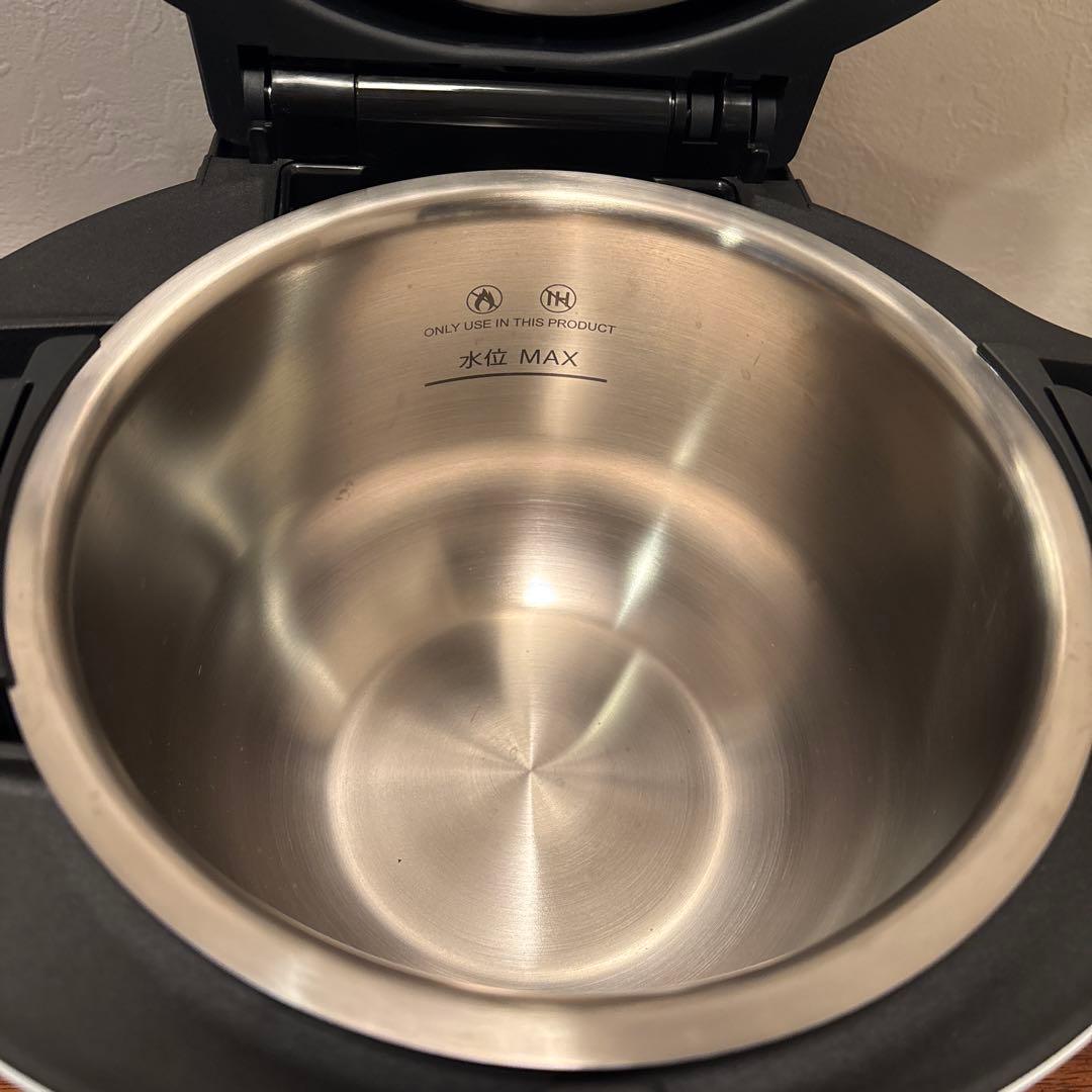 SHARP ヘルシオ HEALSIO 圧力鍋 KN-HW16F-W 1.6L