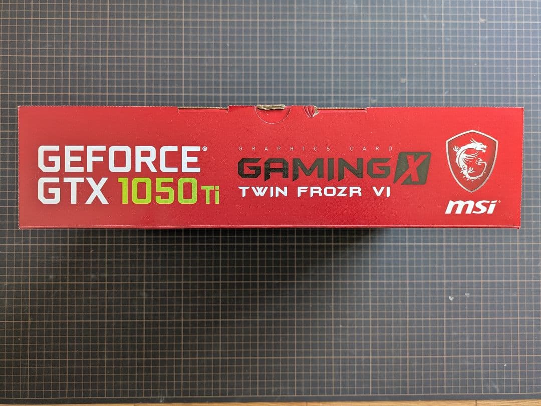 グラフィックボード・グラボ・ビデオカード MSI GeForce GTX 1050 Ti Gaming X 4GB