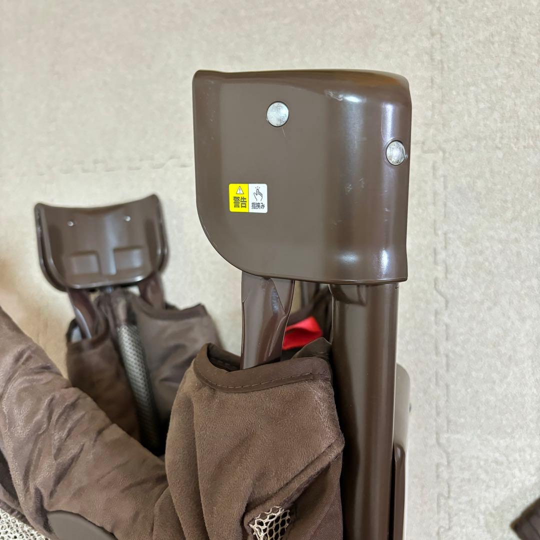 【美品・付属品完備】アップリカ ココネルエアープラス　チョコレート　ブラウン