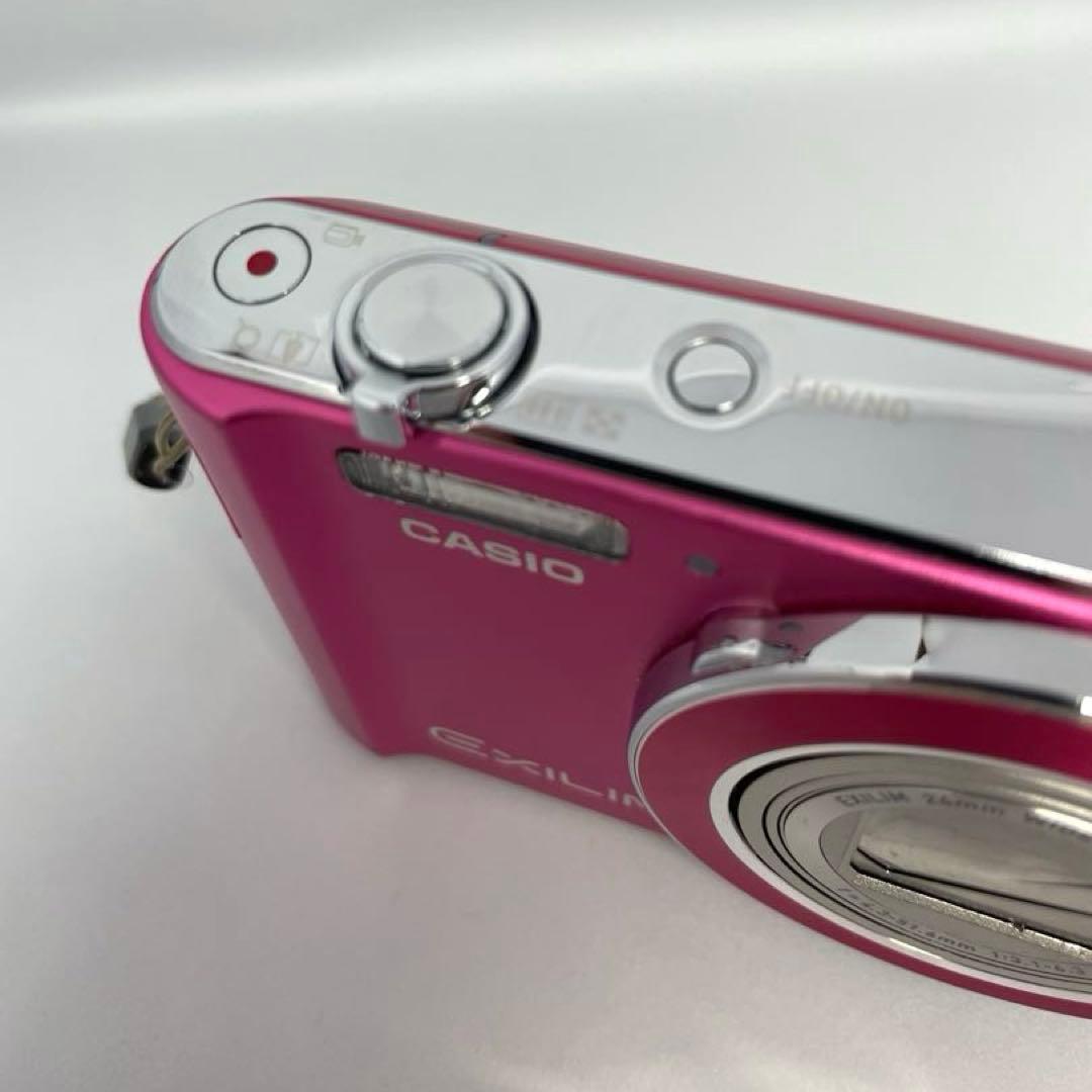 【美品】カシオ CASIO EXILIM EX-ZS190 ピンク