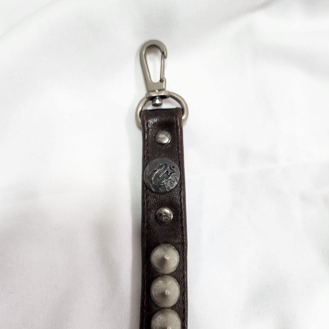 kmrii スタッズ　ウォレットコード　レザー　ウォレットチェーン