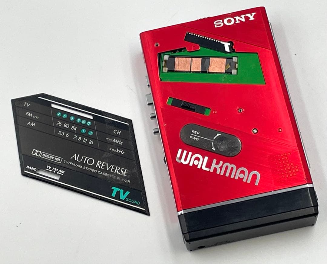 ジャンク　SONY WM-F101 Walkman ラジオカセットプレーヤー