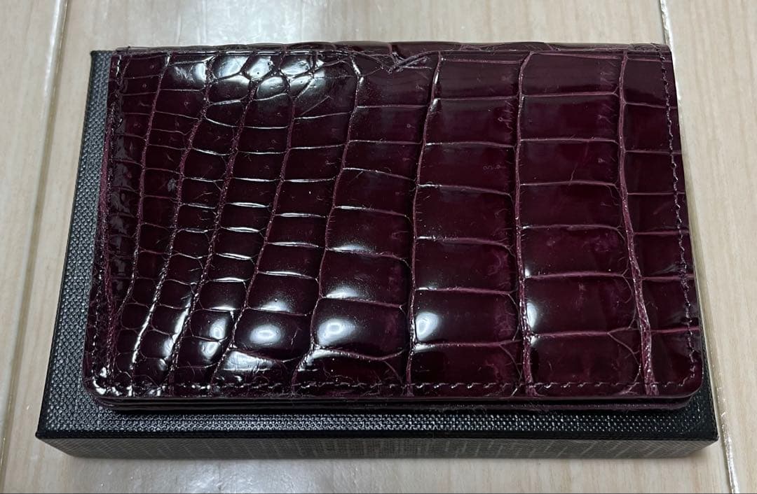 柳原、名刺入れ