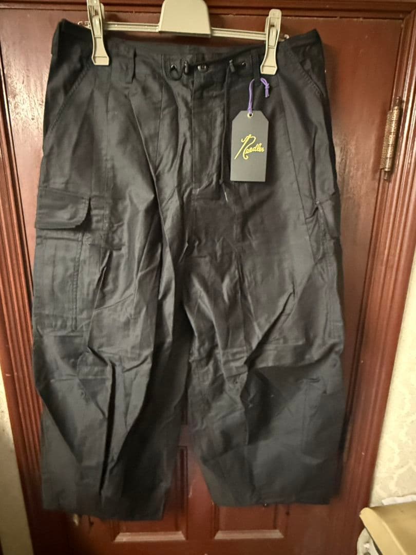 サ*リ様 ニードルス　黒のカーゴパンツ 新品タグ付き