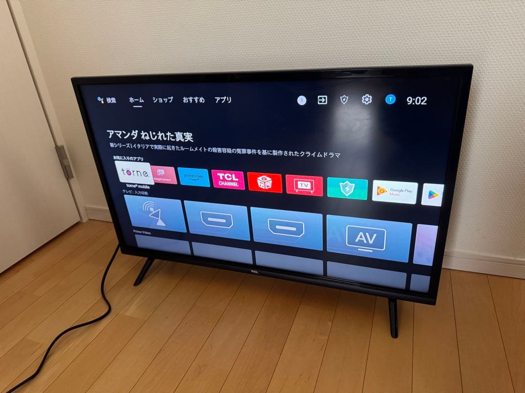 TCL 32型 フルハイビジョン テレビ 2022年製 32S5200A