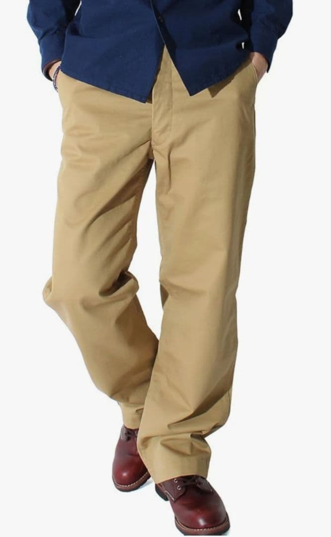 Y*g様 児島ジーンズ 40's ストレートチノパンツ 38インチ