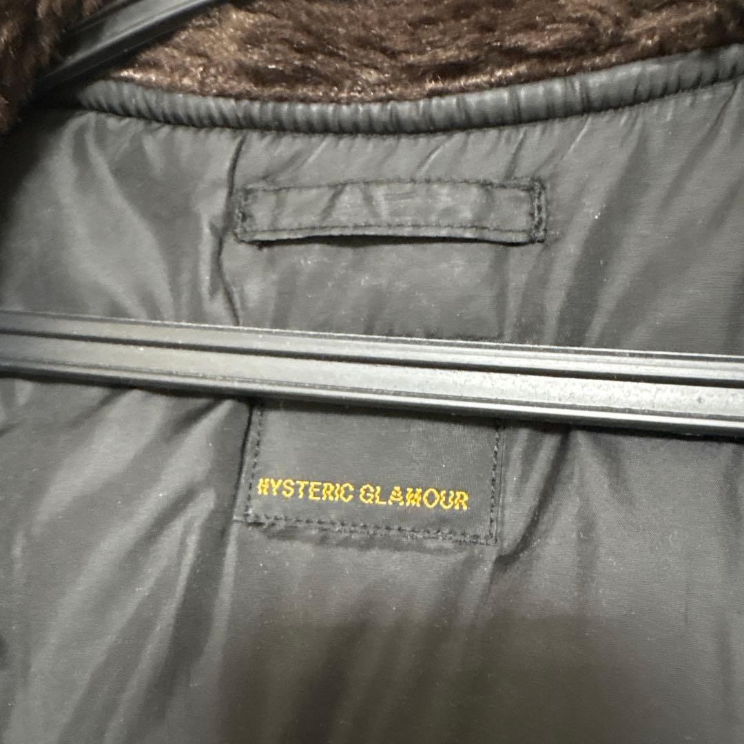 美品　HYSTERIC GLAMOUR ヒステリック　グラマー、モッズコート、黒