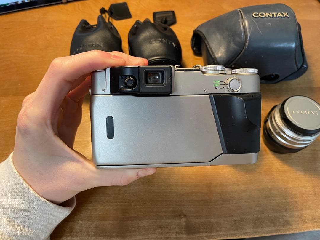 CONTAX G2コンパクトフィルムカメラ レンズセット