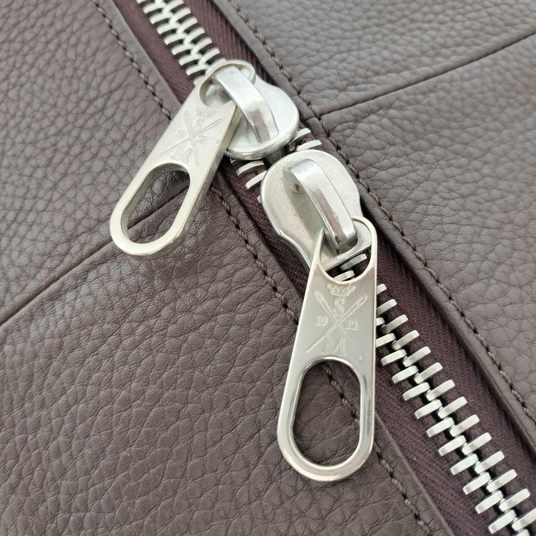 良品 SUTOR MANTELLASSI イタリア製 大型レザー ボストンバッグ