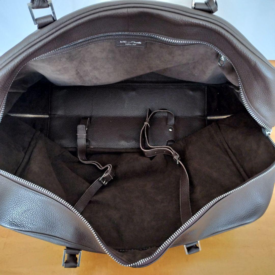 良品 SUTOR MANTELLASSI イタリア製 大型レザー ボストンバッグ