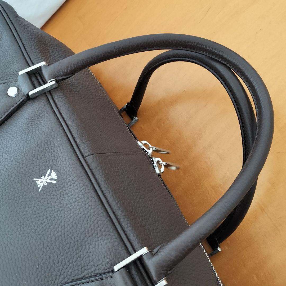 良品 SUTOR MANTELLASSI イタリア製 大型レザー ボストンバッグ