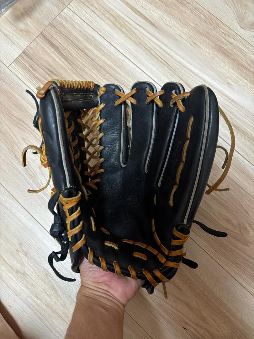 久保田スラッガー 軟式グローブ 外野 KSN-SPB ブラック×タン 右投げ