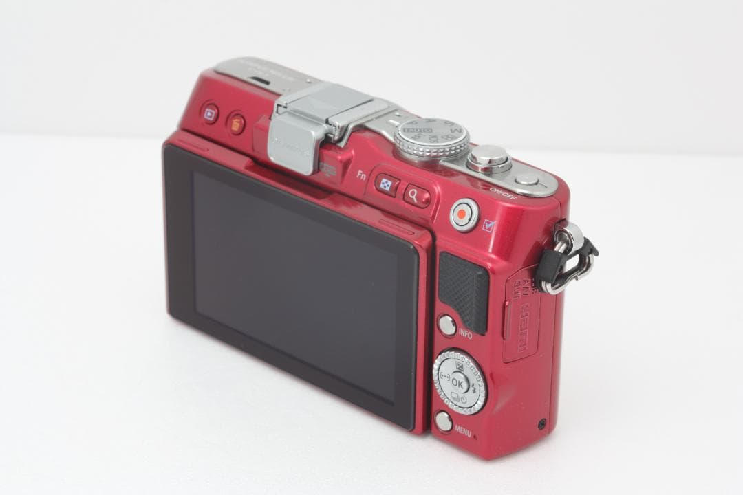 オリンパス OLYMPUS PEN E-PL3 ボディ レッド #350c