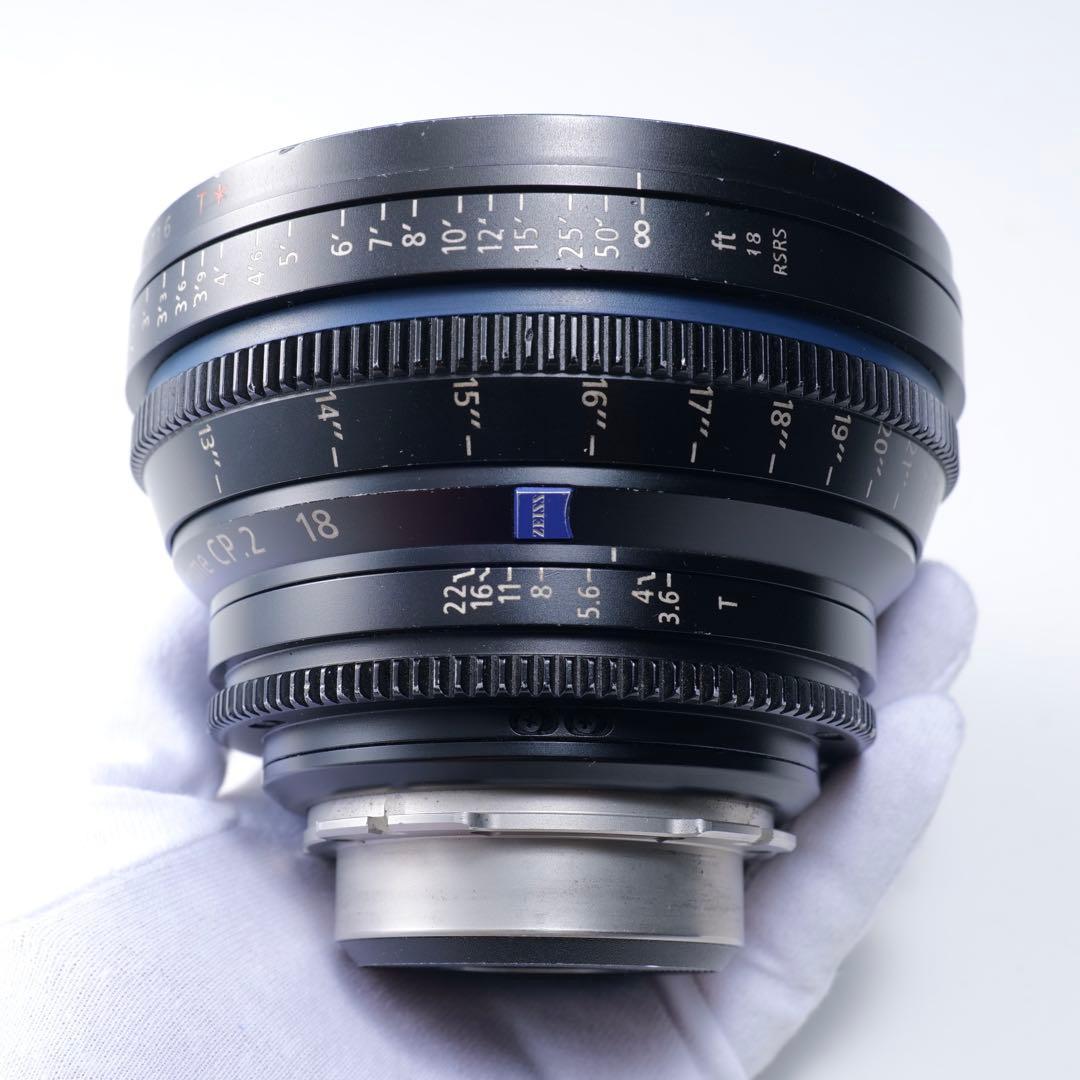 Carl Zeiss CP.2 cp2 18mm T3.6 PL動画シネマレンズ