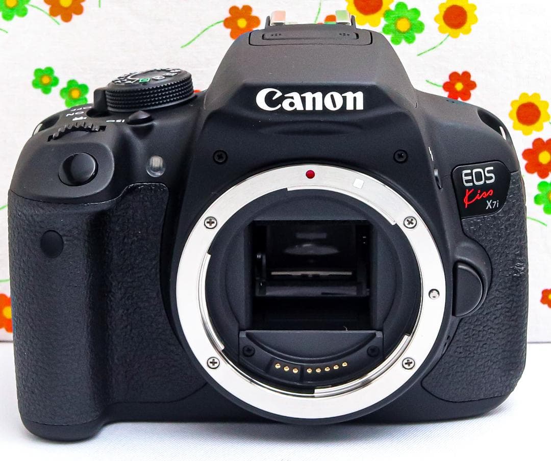 美品 キャノン Canon Kiss X7i☆高性能映像機能♪☆スマホに転送