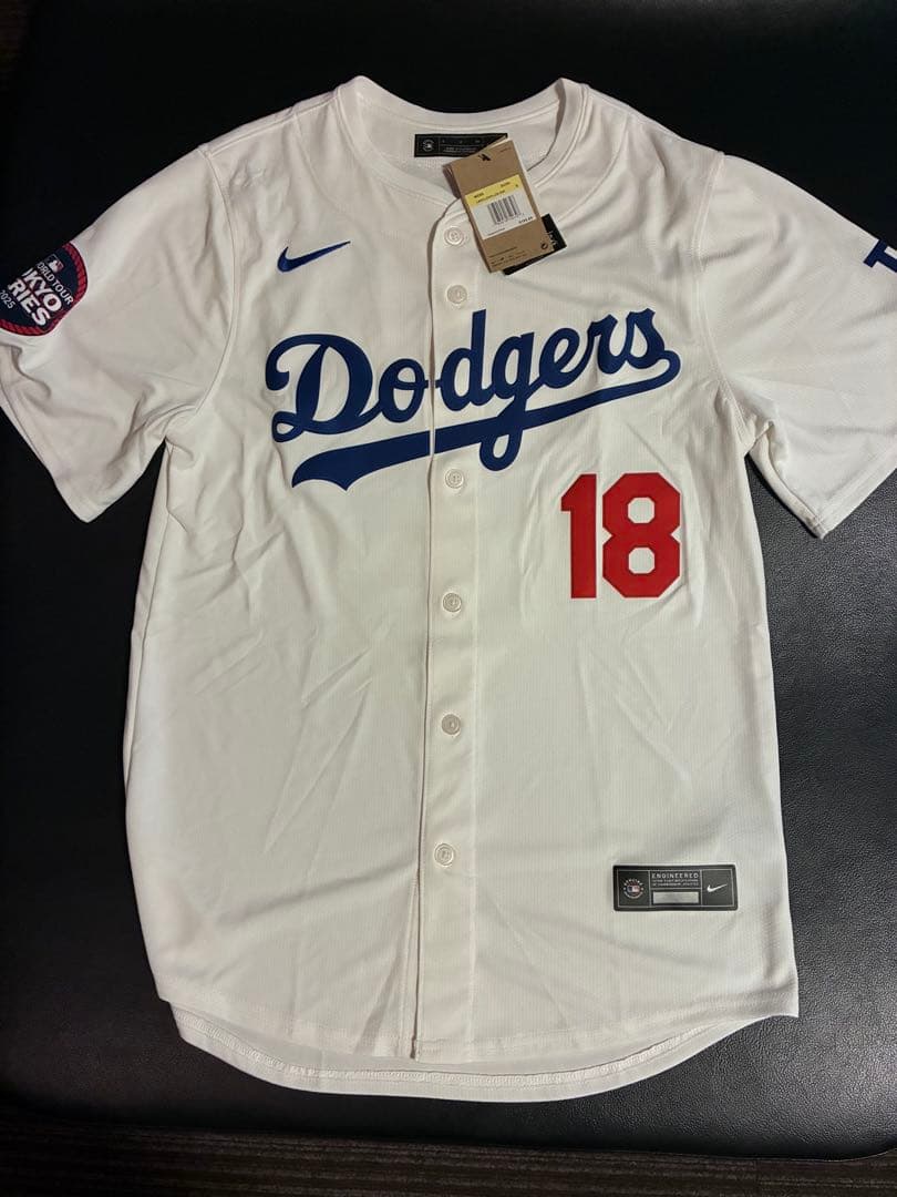 山本由伸Nike Dodgers ユニフォーム 18 リミテッドユニフォーム