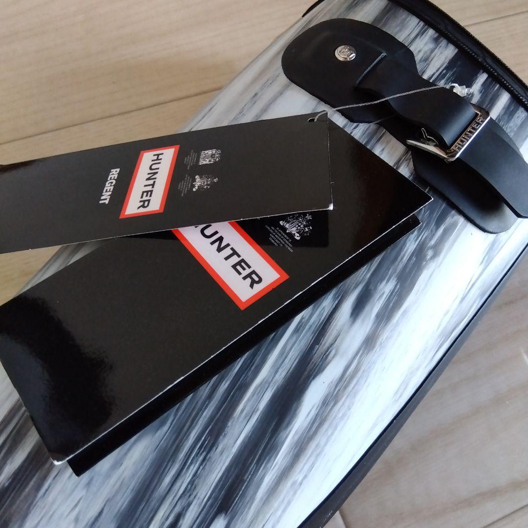 未使用 希少 HUNTER ハンター ロング レインブーツ マーブル柄 レア