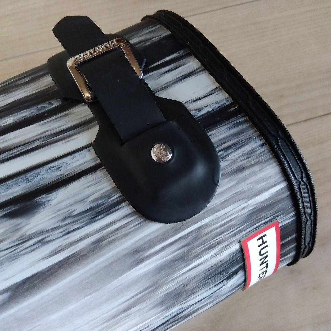 未使用 希少 HUNTER ハンター ロング レインブーツ マーブル柄 レア