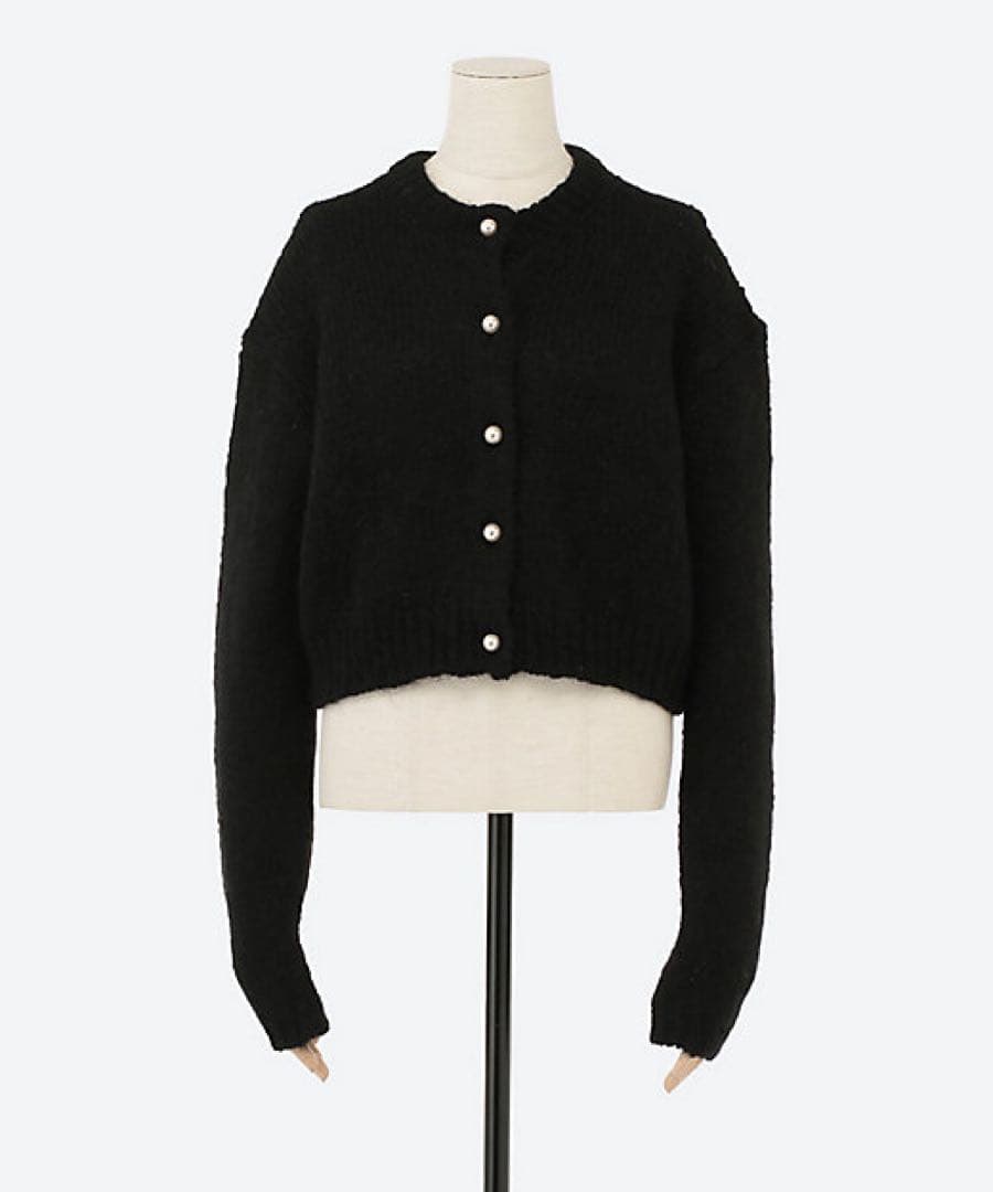 MADISONBLUE PETIT CD MOHAIR パール カーディガン