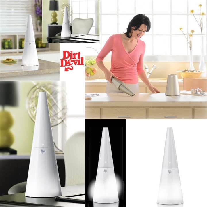 小型インテリアクリーナー 。シルバーカラーDirtDevil