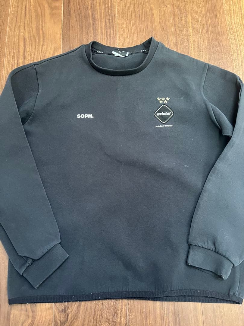 F.C.Real Bristol ブラック スウェット　トレーナー