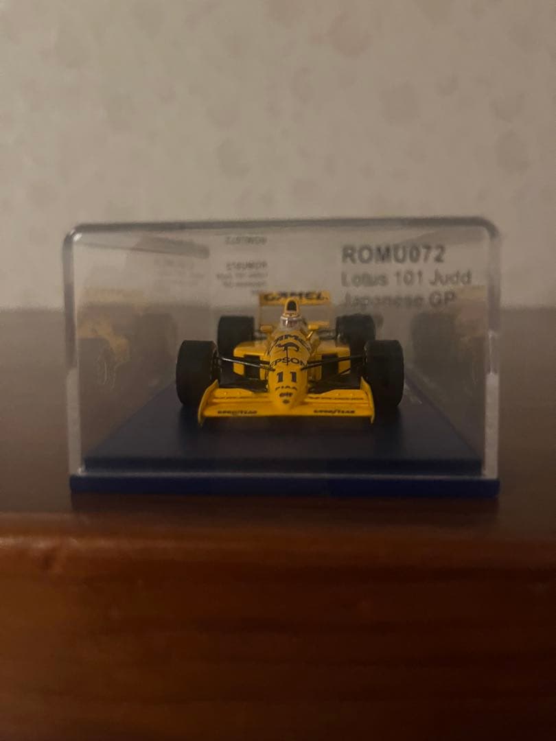 Lotus 101 Judd ミニカー 1989年 Japanese GP