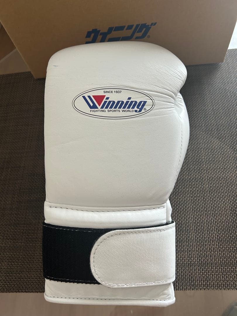 Winning ボクシンググローブ 14oz 白
