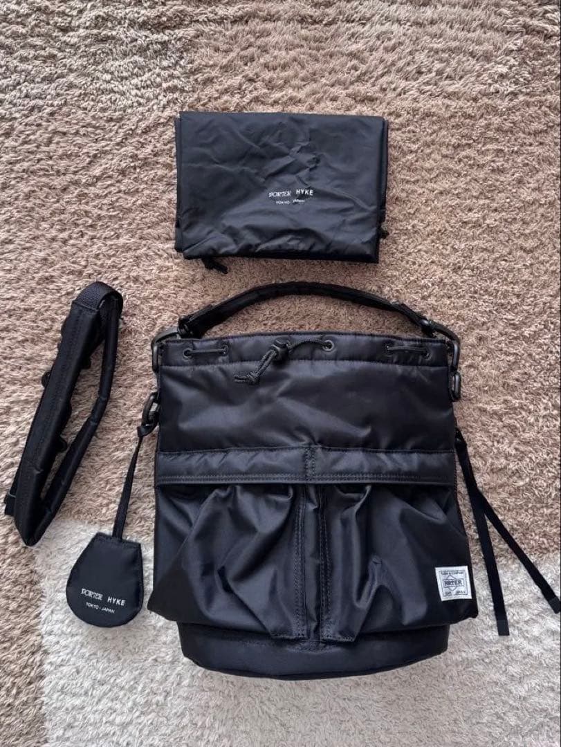 HYKE x PORTER TOOL BAG ブラック 1度のみ3時間使用