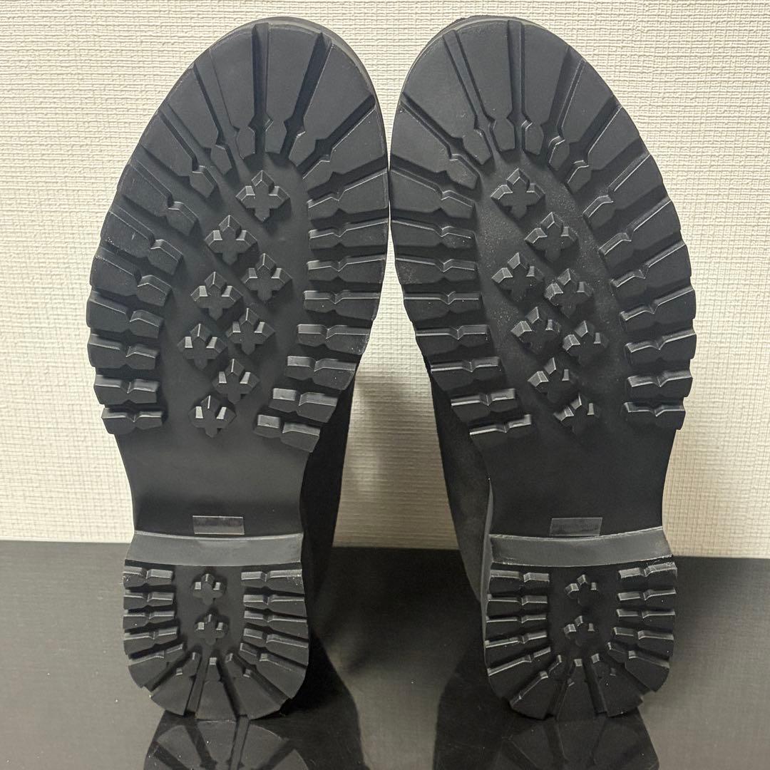 shiunBLACK SUEDE MOCCASIN Mサイズ26.5〜27.5