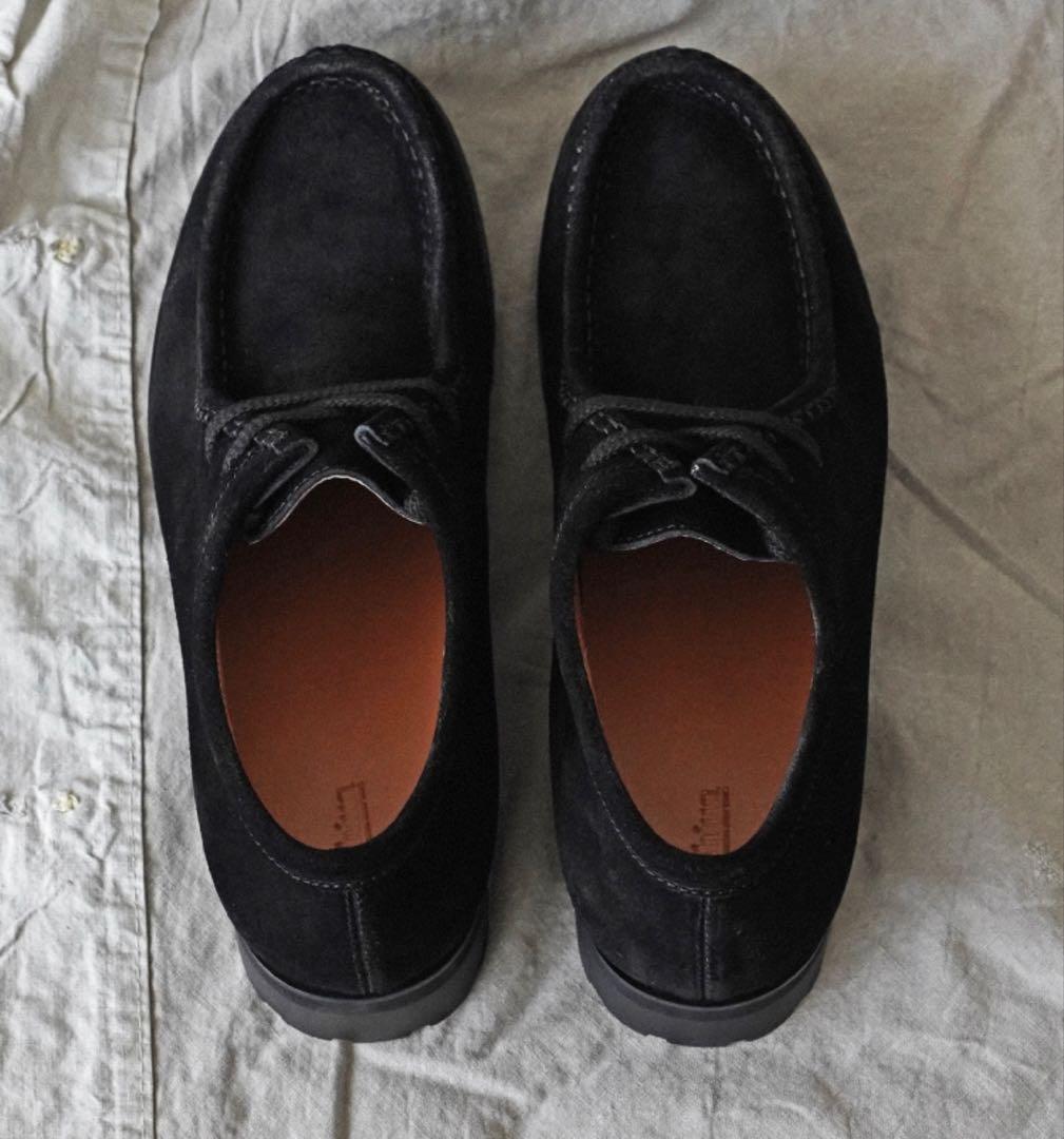 shiunBLACK SUEDE MOCCASIN Mサイズ26.5〜27.5