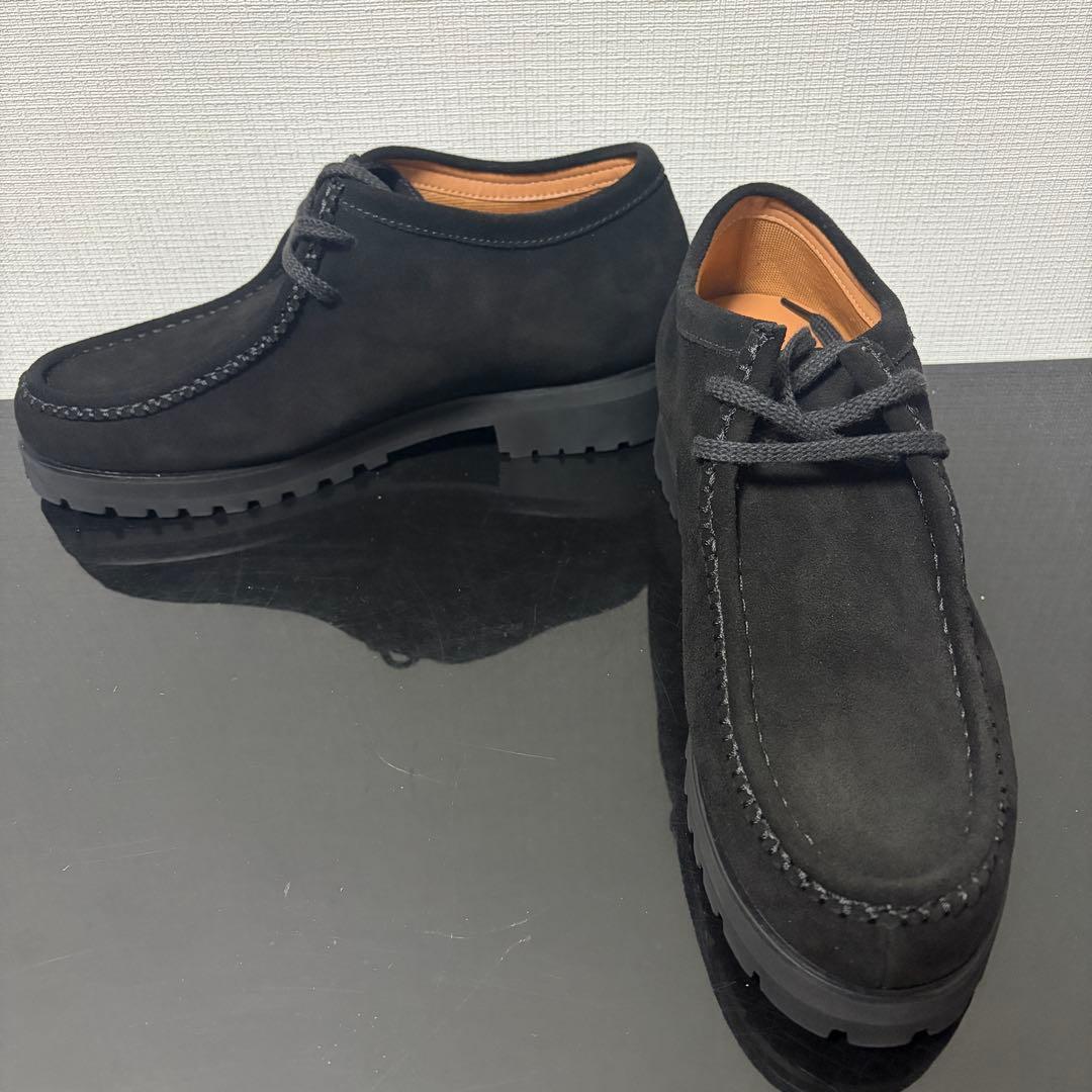 shiunBLACK SUEDE MOCCASIN Mサイズ26.5〜27.5