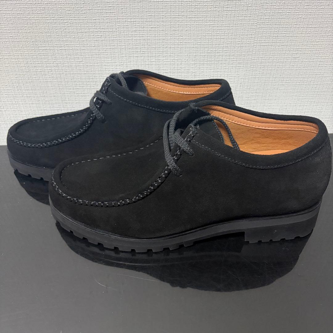 shiunBLACK SUEDE MOCCASIN Mサイズ26.5〜27.5
