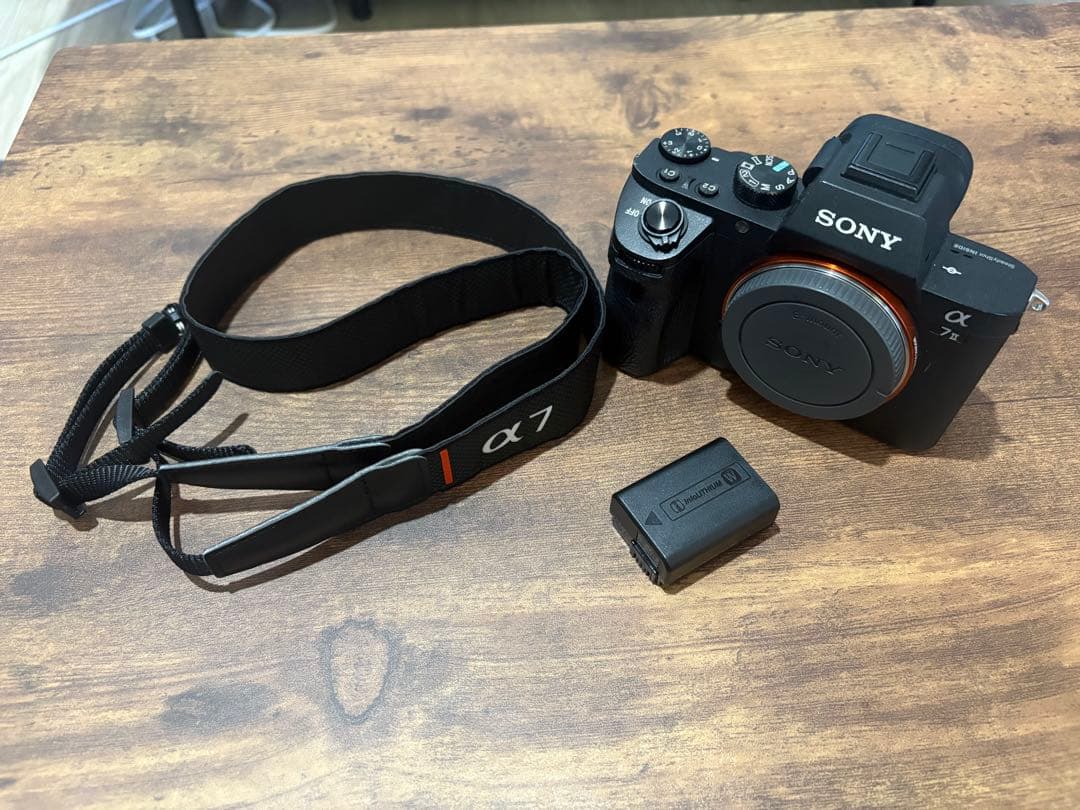 SONY α7ii シャッター回数2800回
