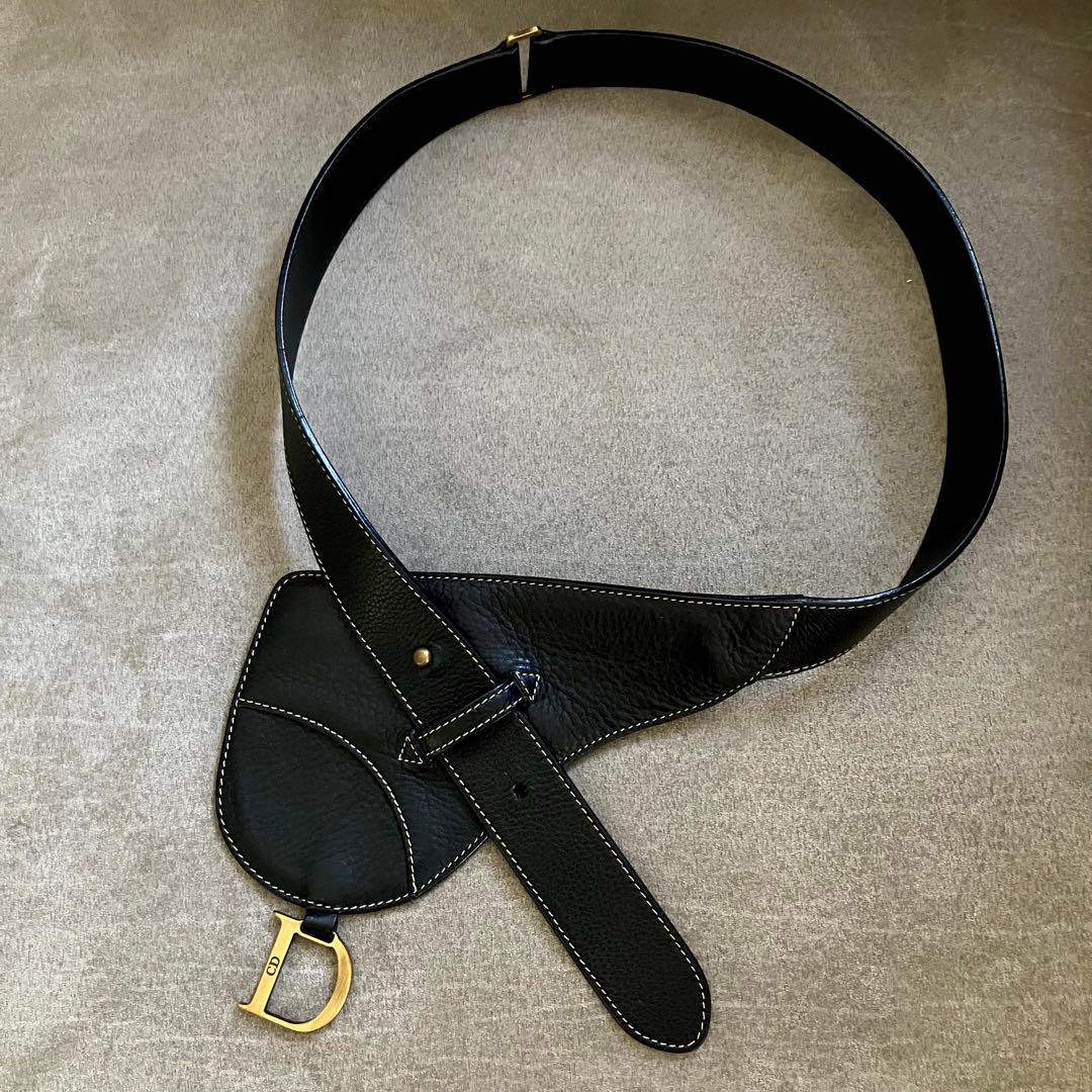 Christian Dior クリスチャンディオール サドルウエストポーチ ロゴ