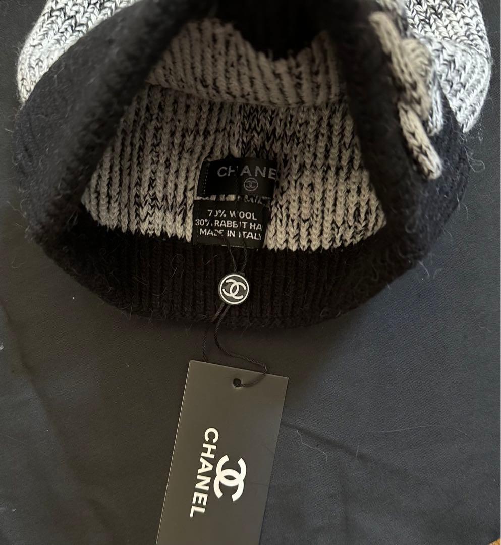 CHANEL ニット帽新品