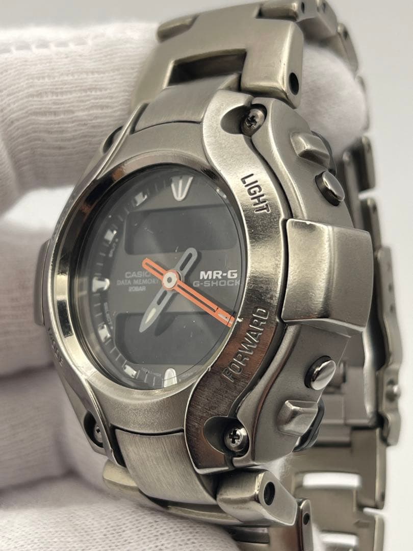 G-SHOCK MRG-130T-1A チタン MR-G ブラックカシオ