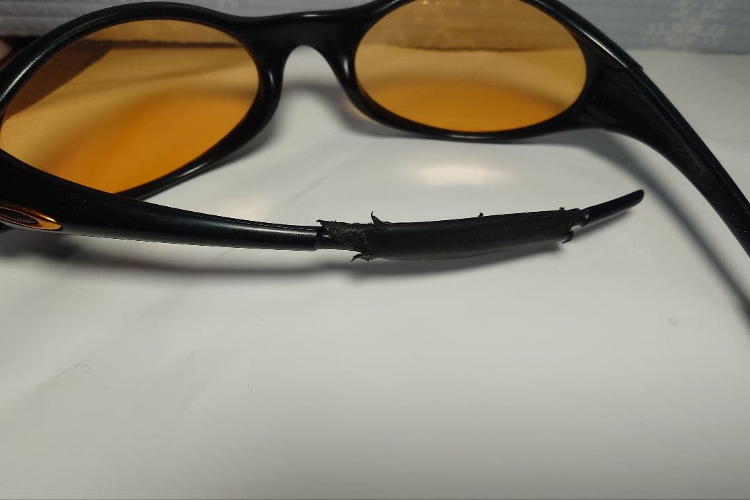 Oakley廃盤 アイジャケット ブラック/オレンジ