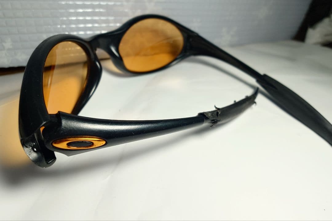 Oakley廃盤 アイジャケット ブラック/オレンジ