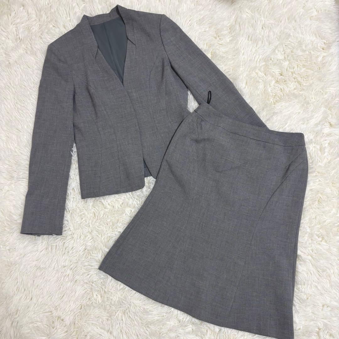 クードシャンス セットアップ 360°美シルエットカラーレスジャケット&スカート