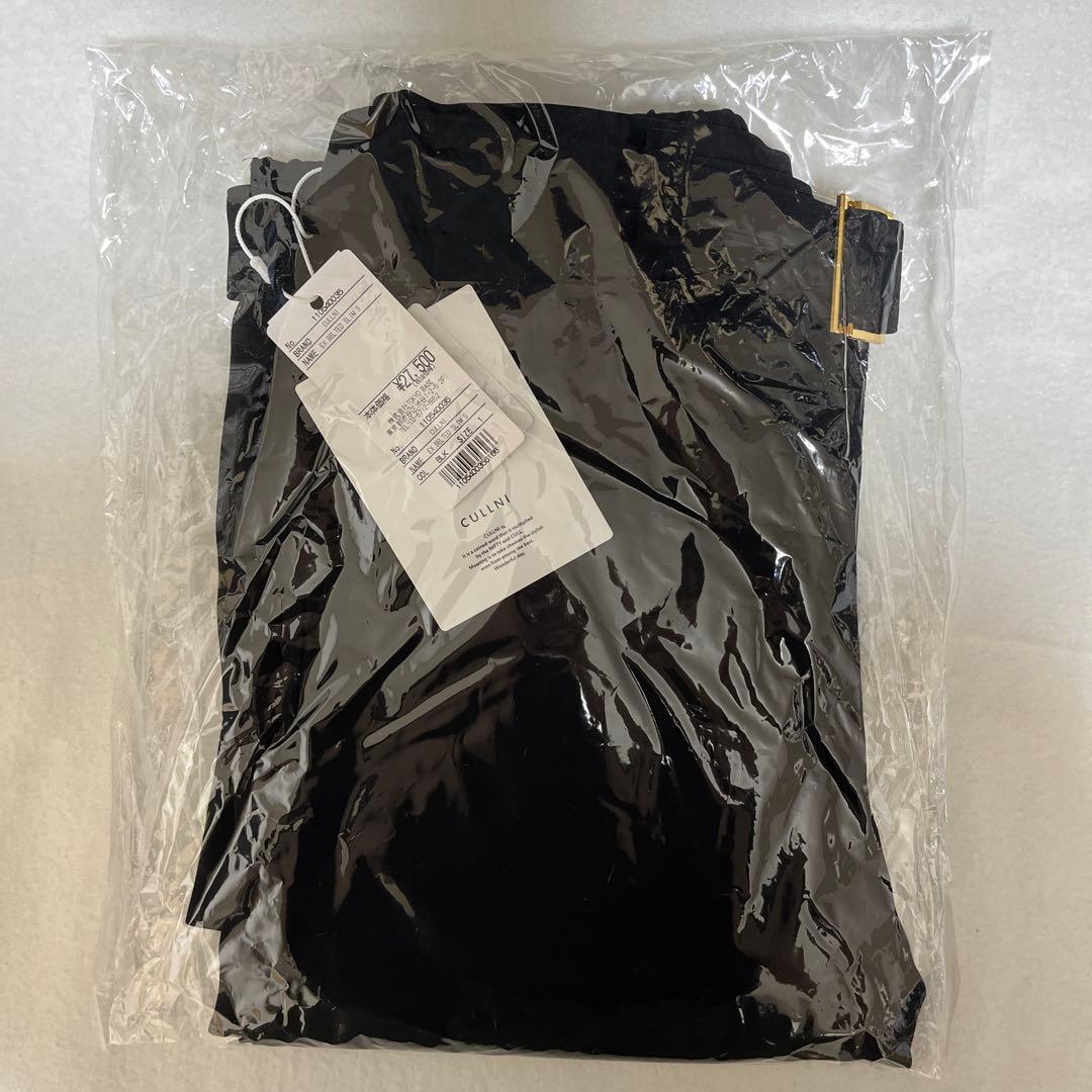 1/15限定】新品 CULLNI STUDIOUS別注ベルテッドスリムスラックス