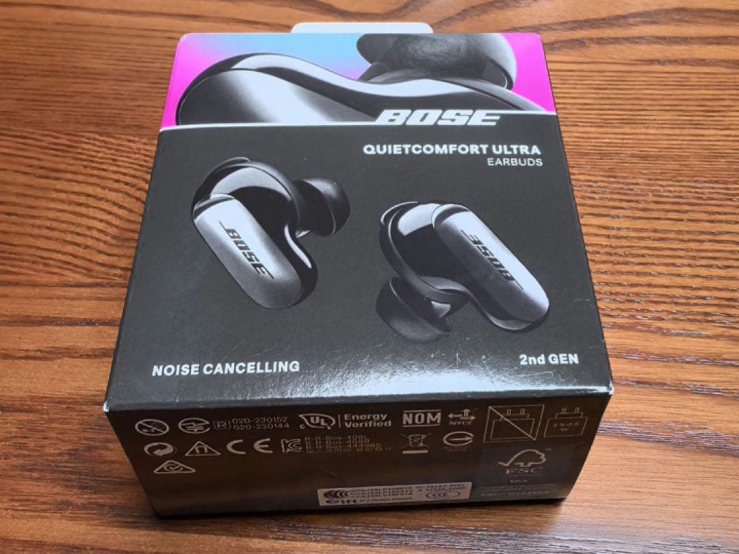 Bose QuietComfort Ultra ear bods 第二世代