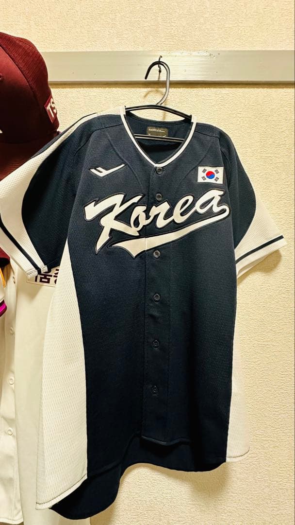 【貴重】野球 韓国代表 オーセンティックユニフォーム （ビジター）
