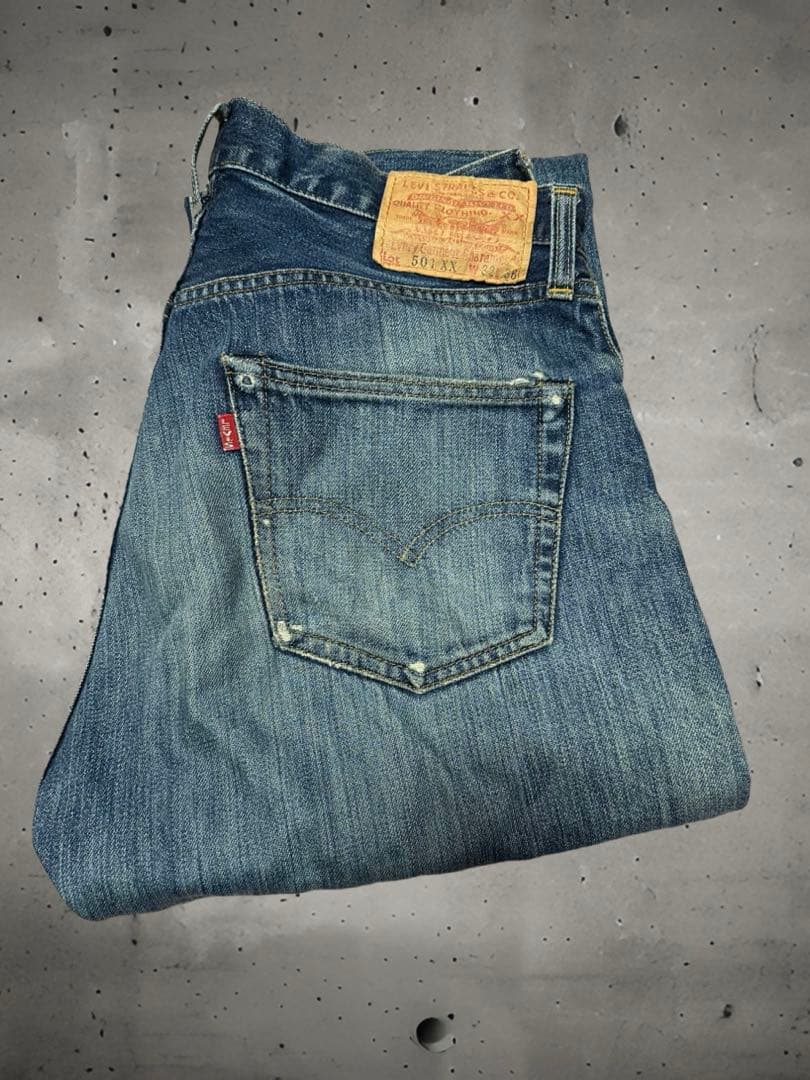 Levi’s 501XX 復刻 バレンシア工場 ボタン裏555 W32 L36