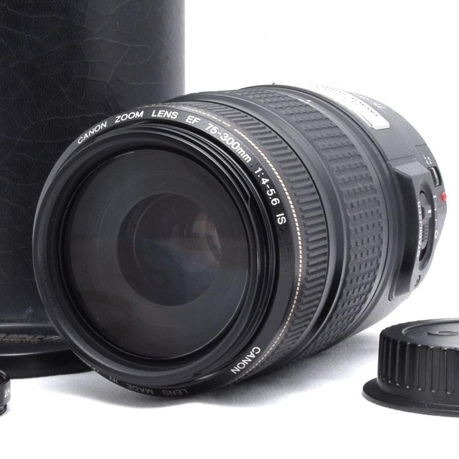 ★超望遠★Canon EF 75-300mm IS USM★美品★フルサイズでも