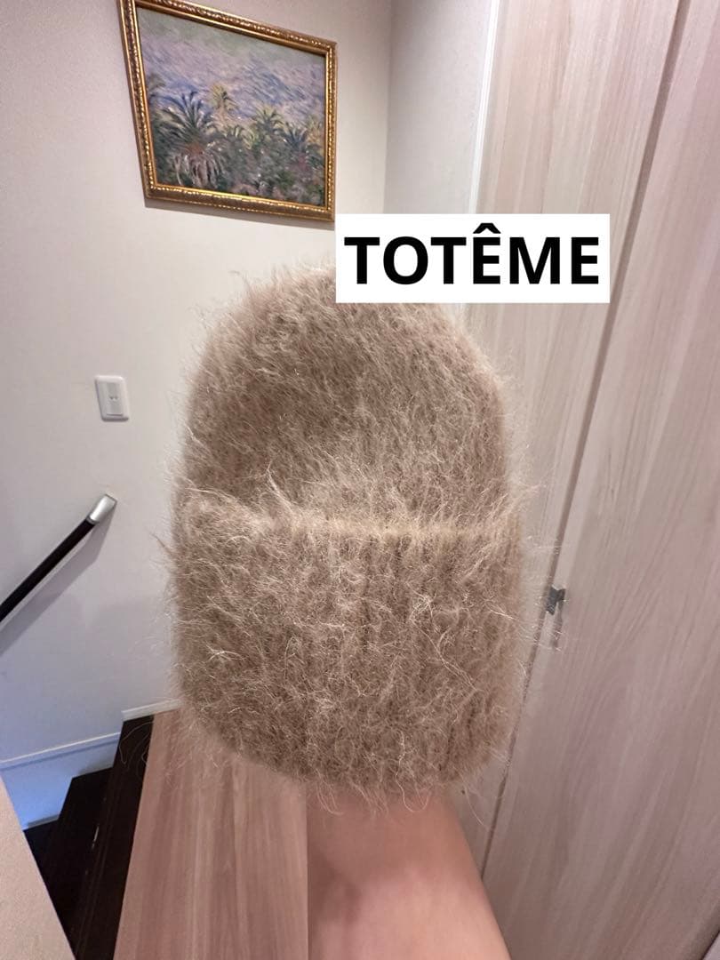 TOTÊME（トーテム）のアルパカニットビーニーです。
