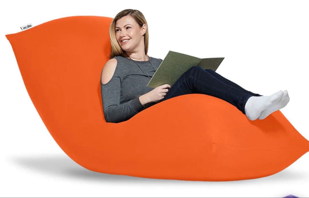 Yogibo MAX ヨギボーマックス　オレンジ ビーズクッション