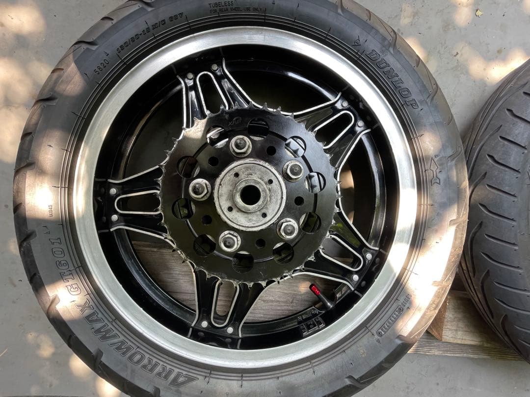 CB750F FB RC04 純正裏コムスターホイール